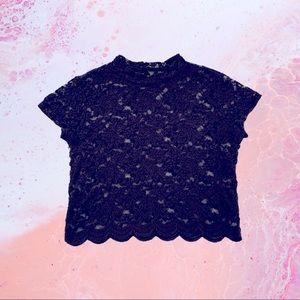 Lace Crop Top
